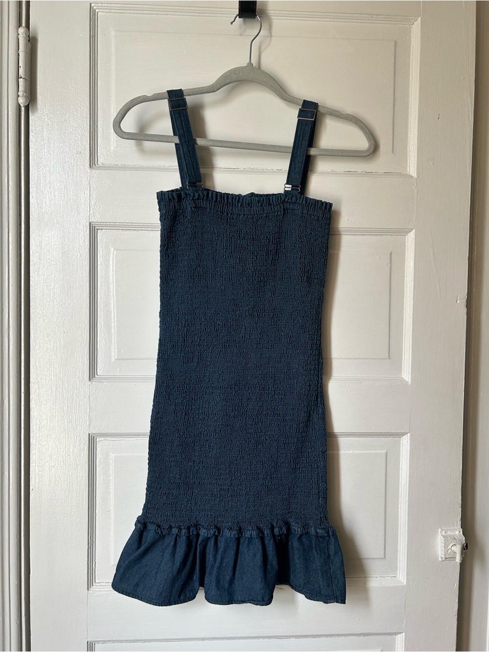 Aeropostale Navy Smocked Bodycon Dress | XS - Picture 4 of 9